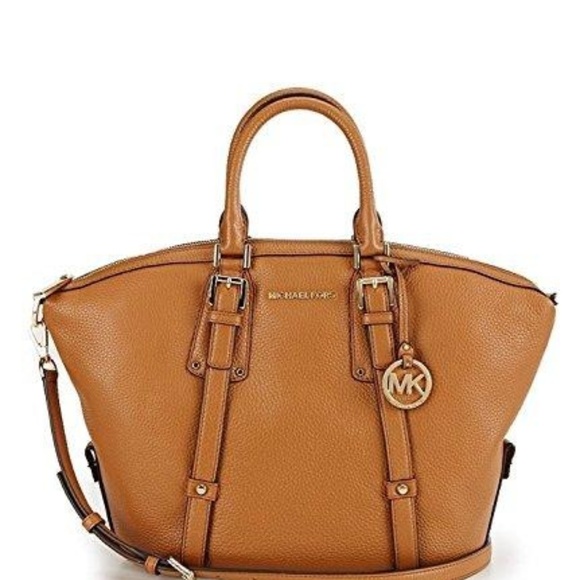 Michael Kors Bedford Belted Medium Satchel Acorn